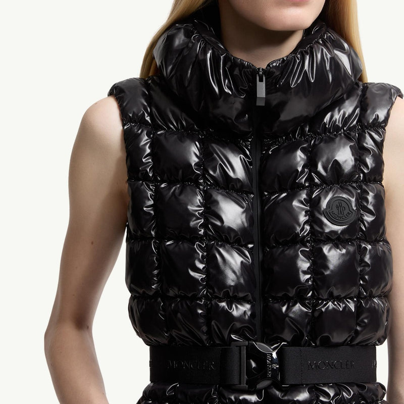 Emilion Square-Quilted Down Gilet