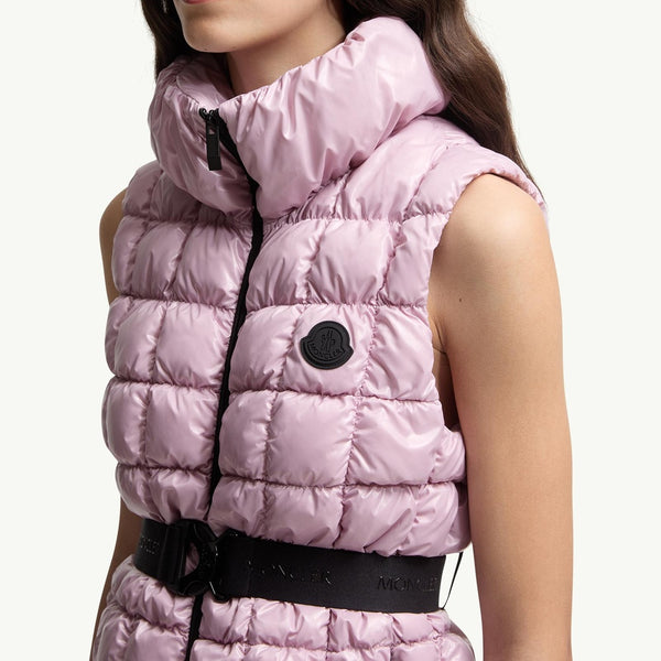Emilion Square-Quilted Down Gilet