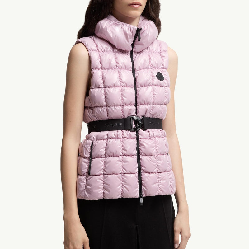Emilion Square-Quilted Down Gilet