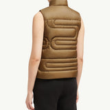 Xihu Snake-Quilted Down Gilet