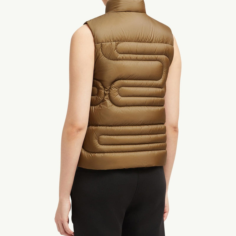 Xihu Snake-Quilted Down Gilet