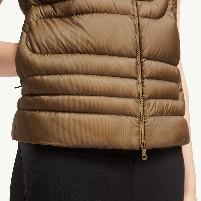 Xihu Snake-Quilted Down Gilet