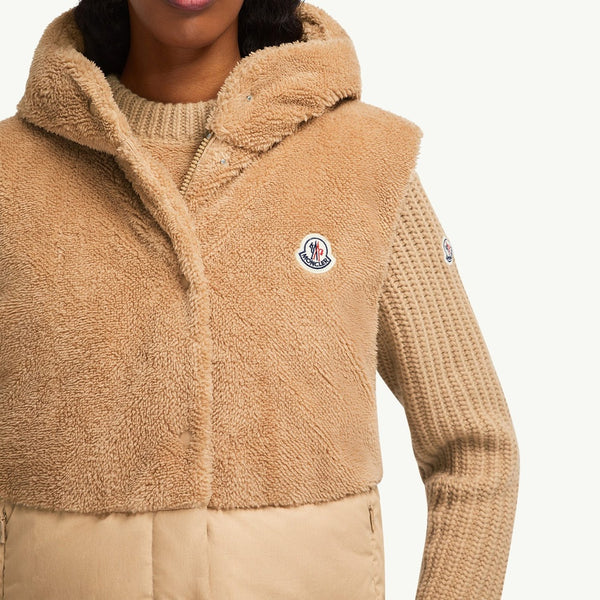 Floy Teddy Hooded Down Gilet