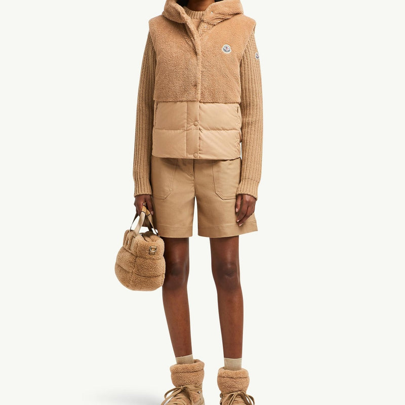 Floy Teddy Hooded Down Gilet