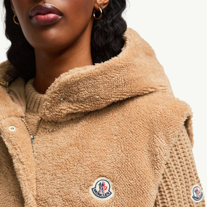 Floy Teddy Hooded Down Gilet