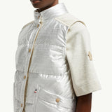 Pinchot Lamé Down Gilet