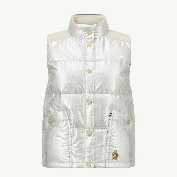Pinchot Lamé Down Gilet