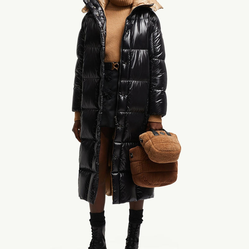 Parnaiba Hooded Long Down Jacket