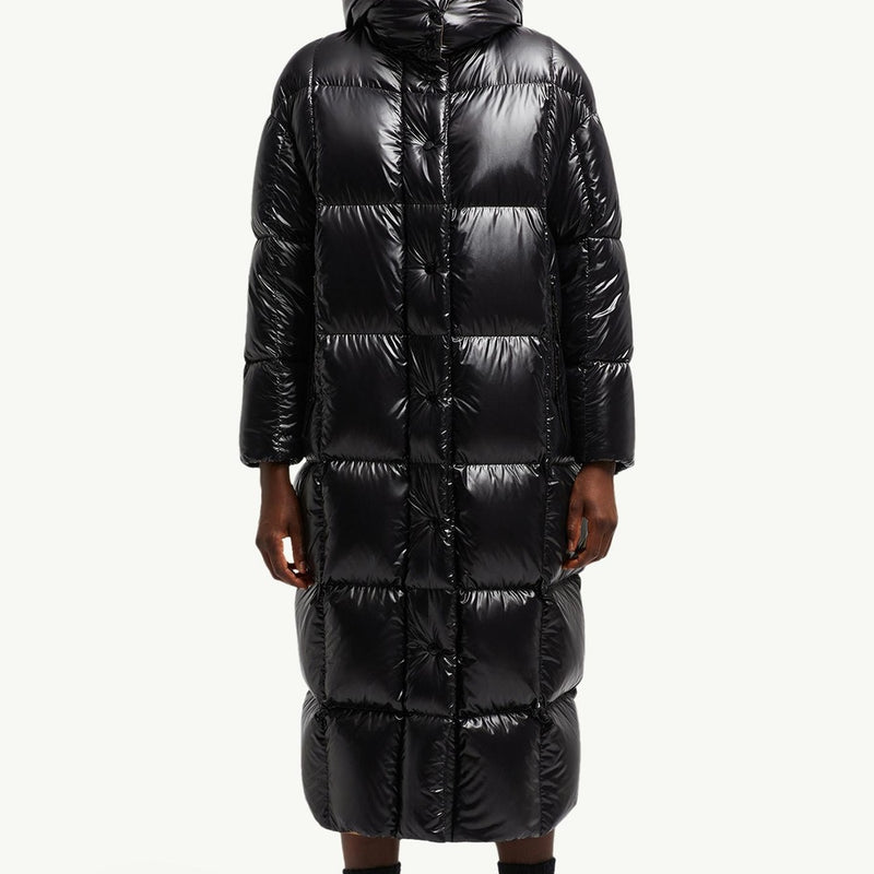 Parnaiba Hooded Long Down Jacket
