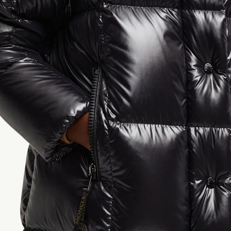 Parnaiba Hooded Long Down Jacket