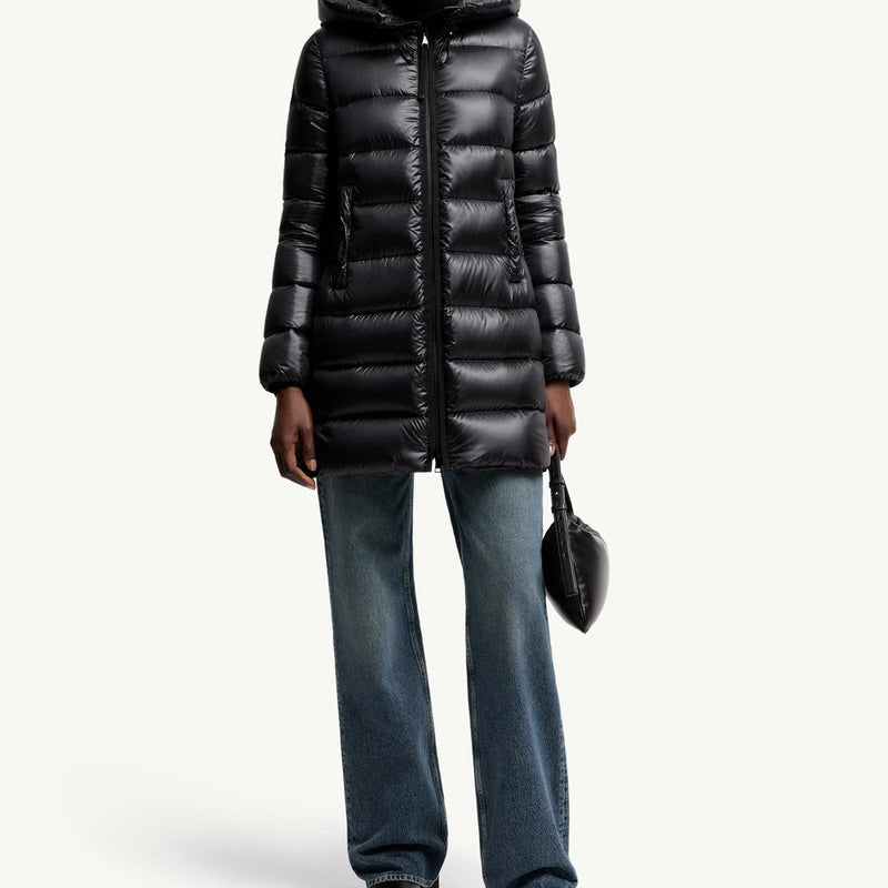 Suyenne Hooded Mid-Length Down Jacket