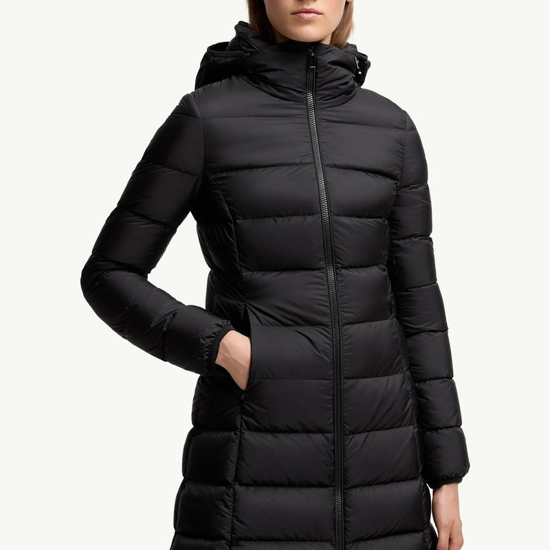 Gie Hooded Long Down Jacket