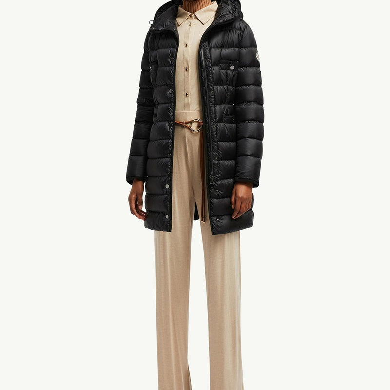 Hirma Hooded Long Down Jacket