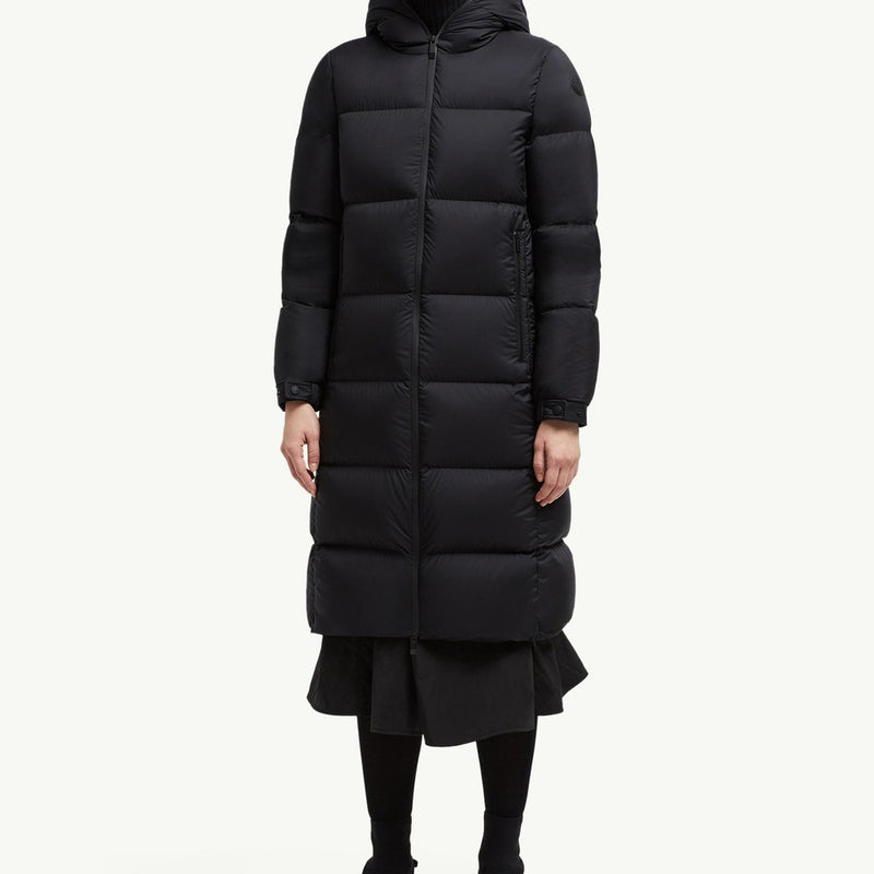 Arredoun Hooded Long Down Jacket