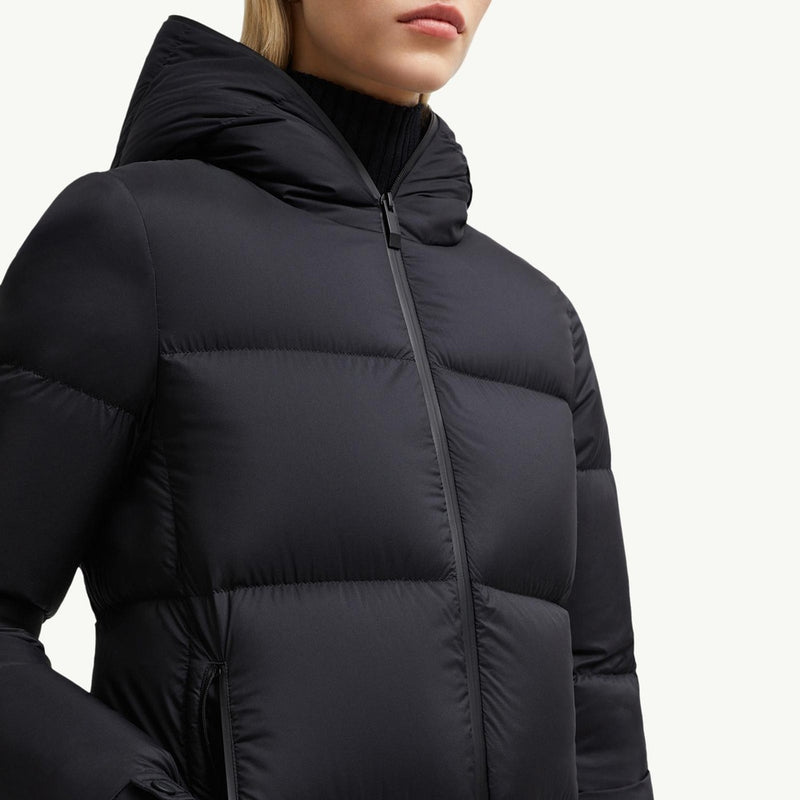 Arredoun Hooded Long Down Jacket