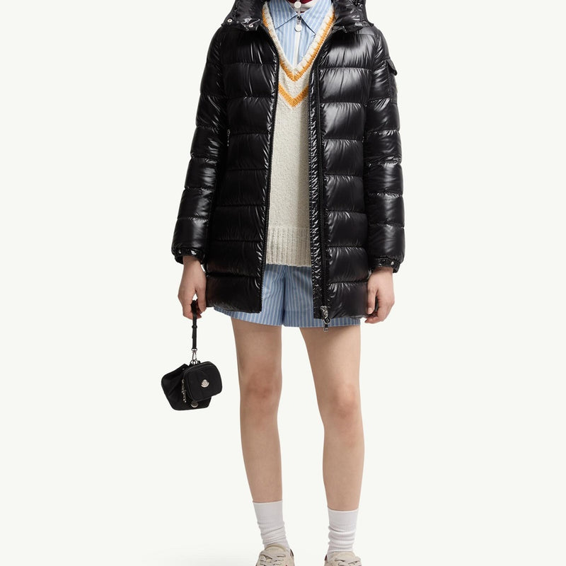 Courcelles Hooded Mid-Length Down Jacket
