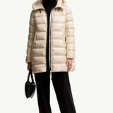 Suyenne Hooded Mid-Length Down Jacket