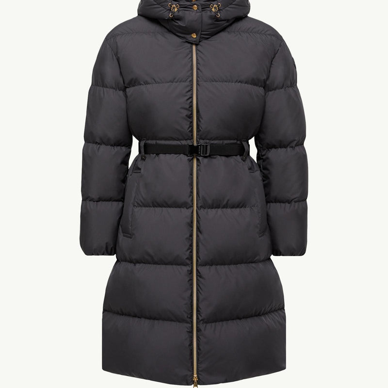 Briant Hooded Long Down Jacket