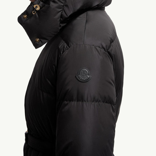 Briant Hooded Long Down Jacket