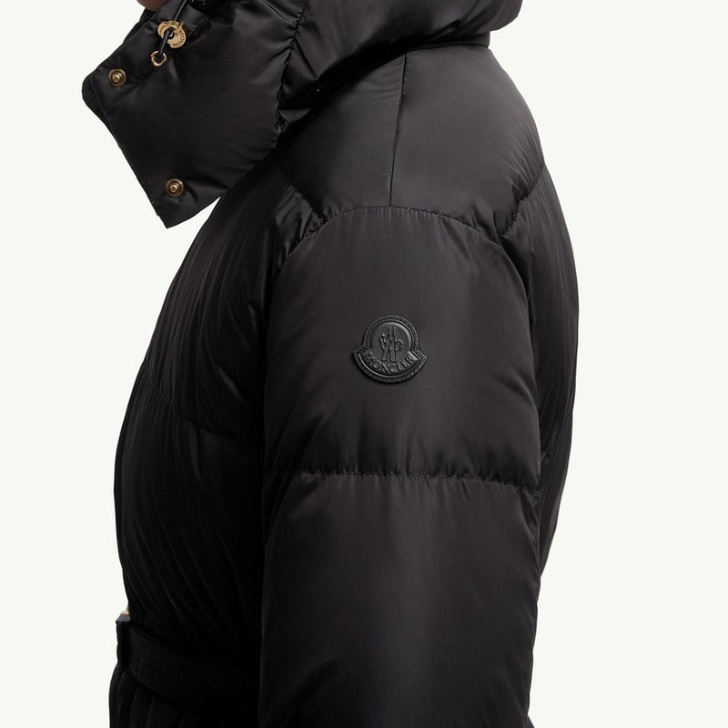 Briant Hooded Long Down Jacket