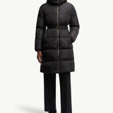 Briant Hooded Long Down Jacket