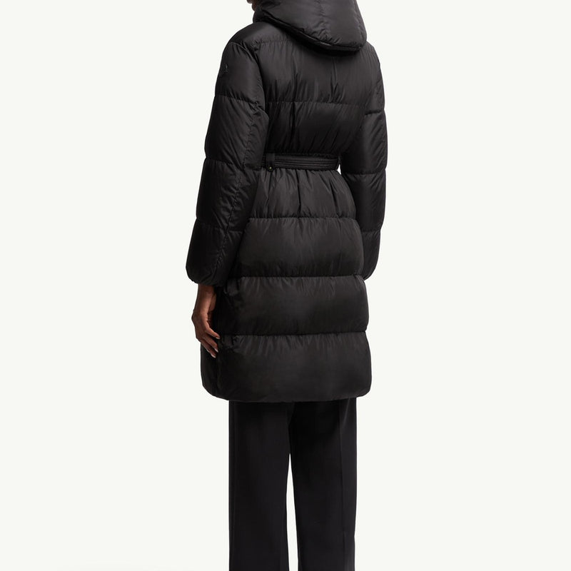 Briant Hooded Long Down Jacket