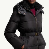 Briant Hooded Long Down Jacket