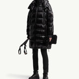 Rochelairs Hooded Long Down Jacket