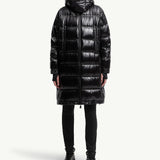 Rochelairs Hooded Long Down Jacket