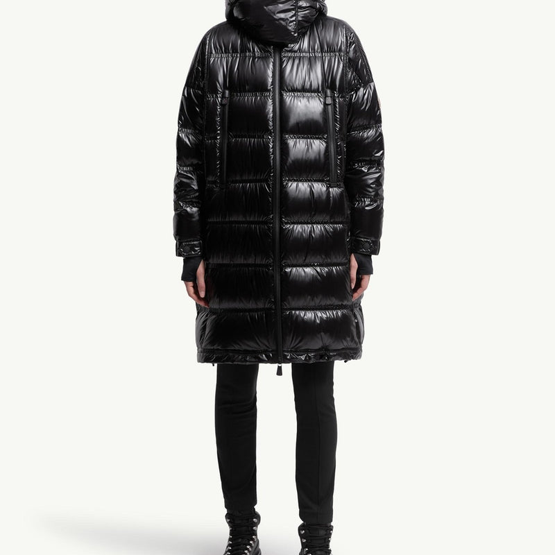 Rochelairs Hooded Long Down Jacket