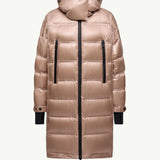 Rochelairs Hooded Long Down Jacket