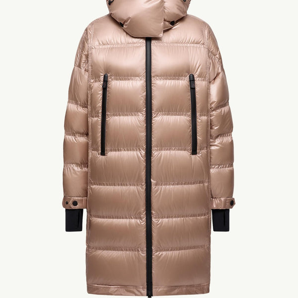 Rochelairs Hooded Long Down Jacket
