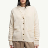 Wool & Cashmere V-Neck Cardigan
