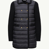 Wool & Cashmere Padded Cardigan