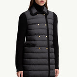 Wool & Cashmere Padded Cardigan