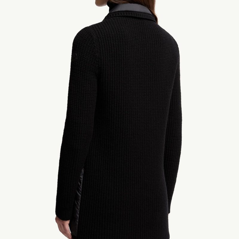 Wool & Cashmere Padded Cardigan