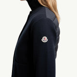 Padded Wool Cardigan