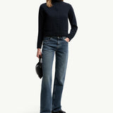 Padded Wool Cardigan