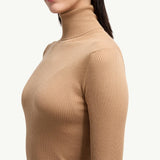 Logo Wool Polo Neck Jumper