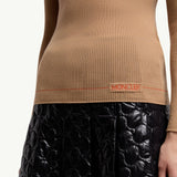 Logo Wool Polo Neck Jumper