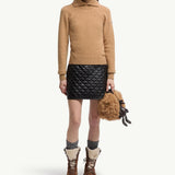 Wool & Cashmere High Collar Jumper