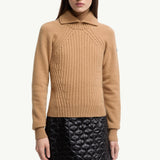Wool & Cashmere High Collar Jumper