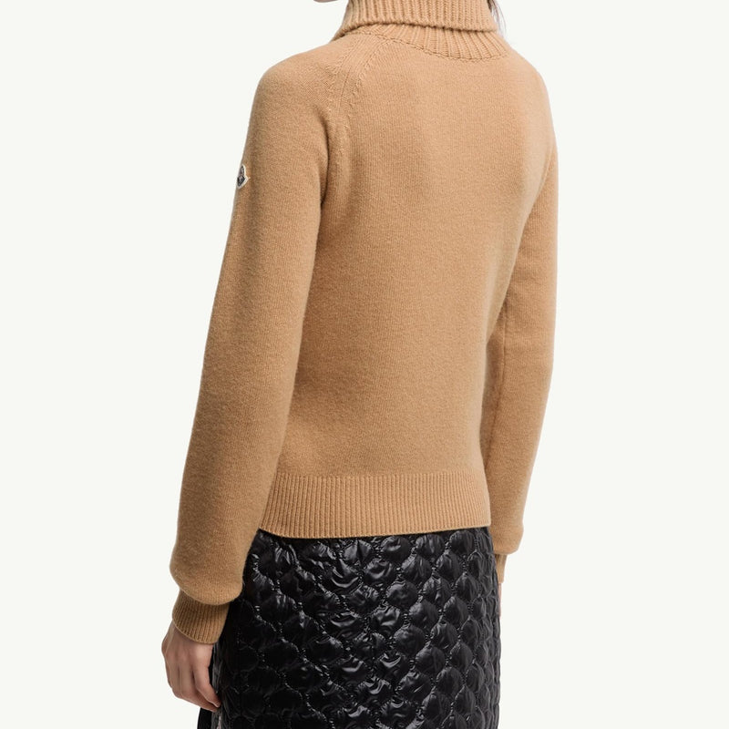 Wool & Cashmere High Collar Jumper