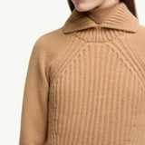 Wool & Cashmere High Collar Jumper