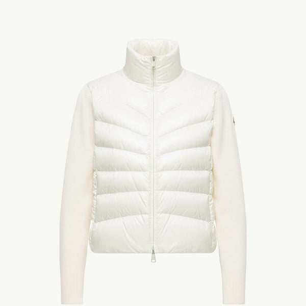 Padded Wool Cardigan