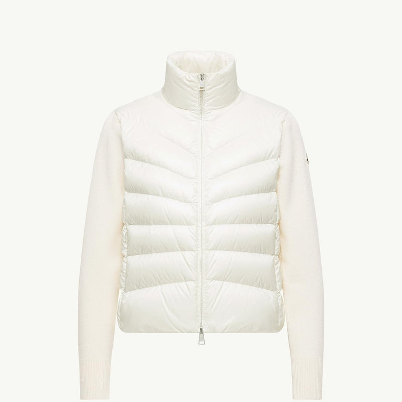 Padded Wool Cardigan