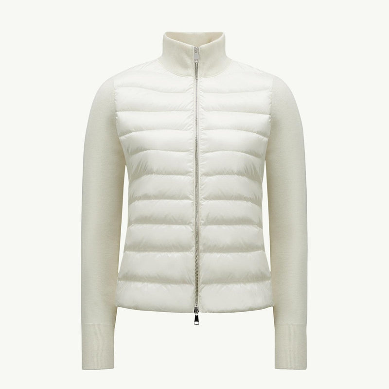 Padded Wool Cardigan