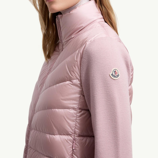 Padded Wool Cardigan