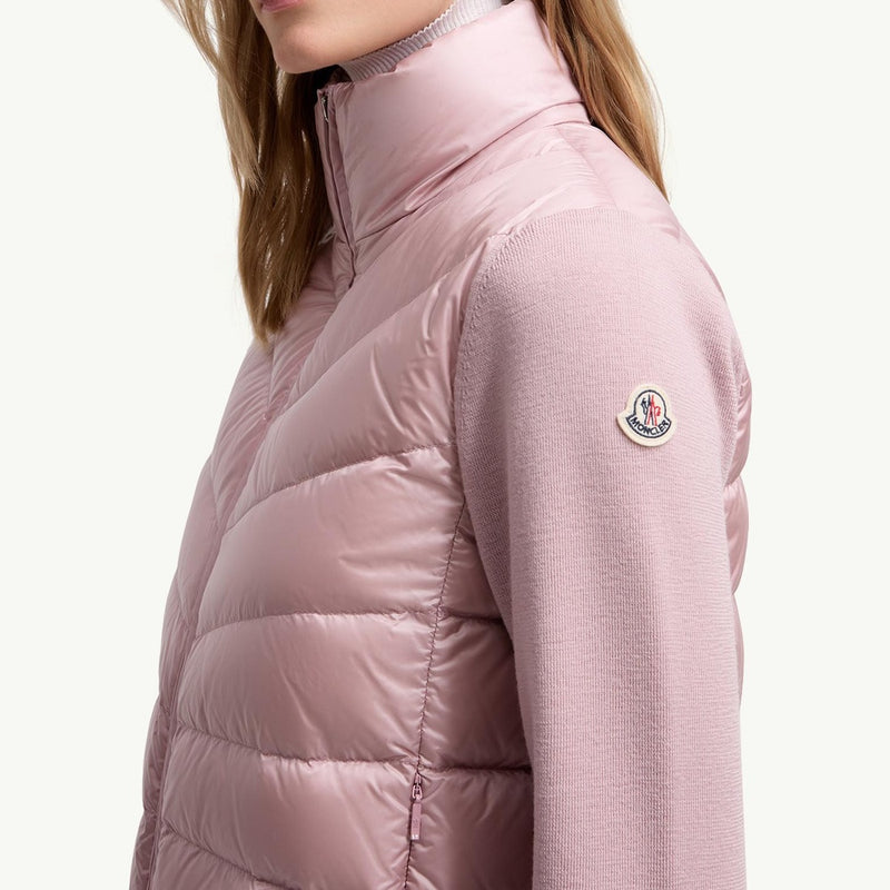 Padded Wool Cardigan