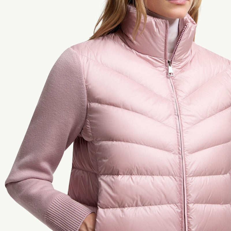 Padded Wool Cardigan